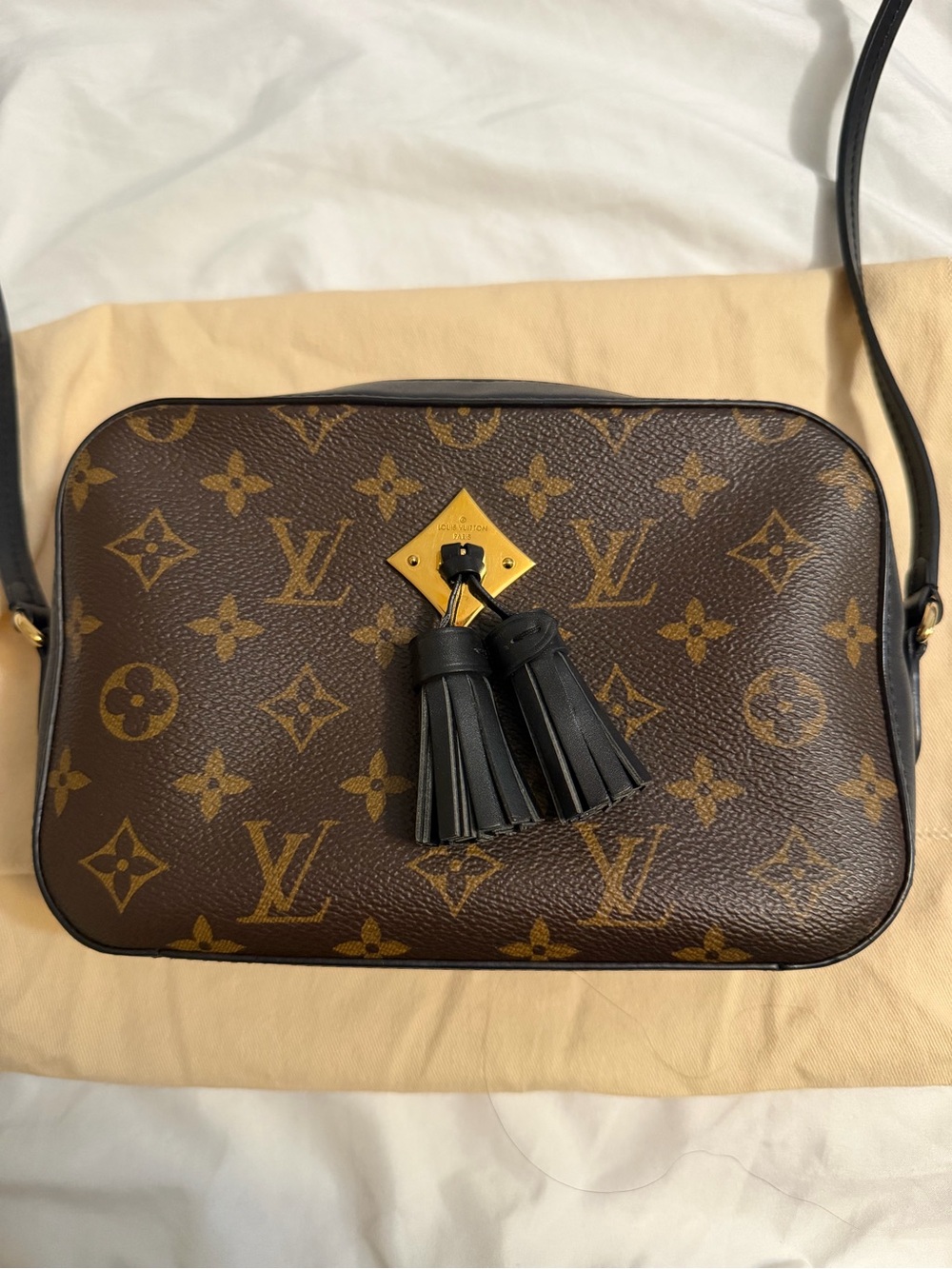 Louis Vuitton Saintonge mng Noir crossbody
